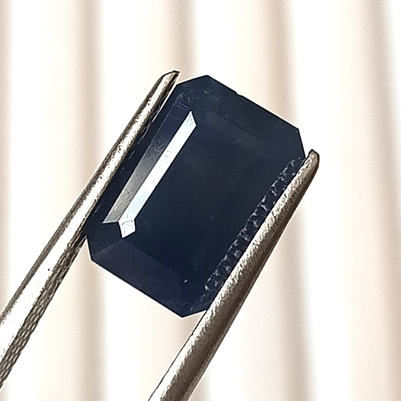 5.0 Carat 7X10.4X5.7 (WXLXB) Emerald Cut Natural Unheated Blue Sapphire