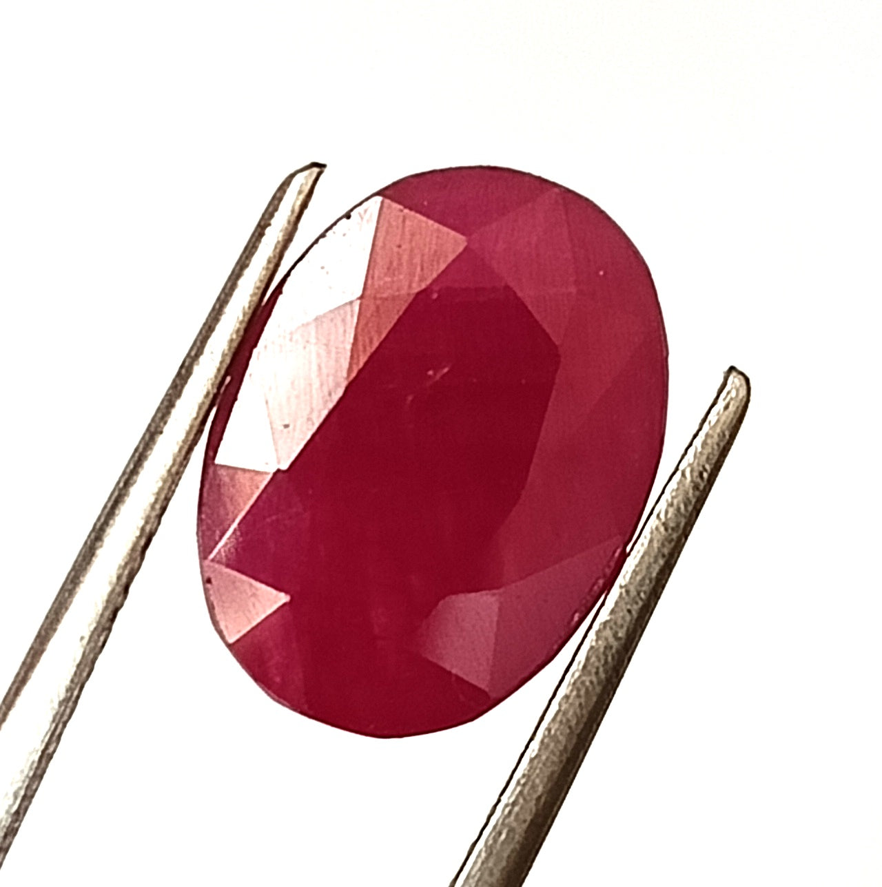 5.0 Carat 9X12.3X4 (WXLXD) Natural Oval Cut Mozambique Ruby