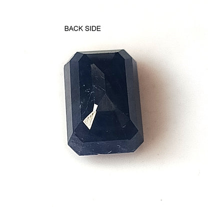5.0 Carat 7X10.4X5.7 (WXLXB) Emerald Cut Natural Unheated Blue Sapphire