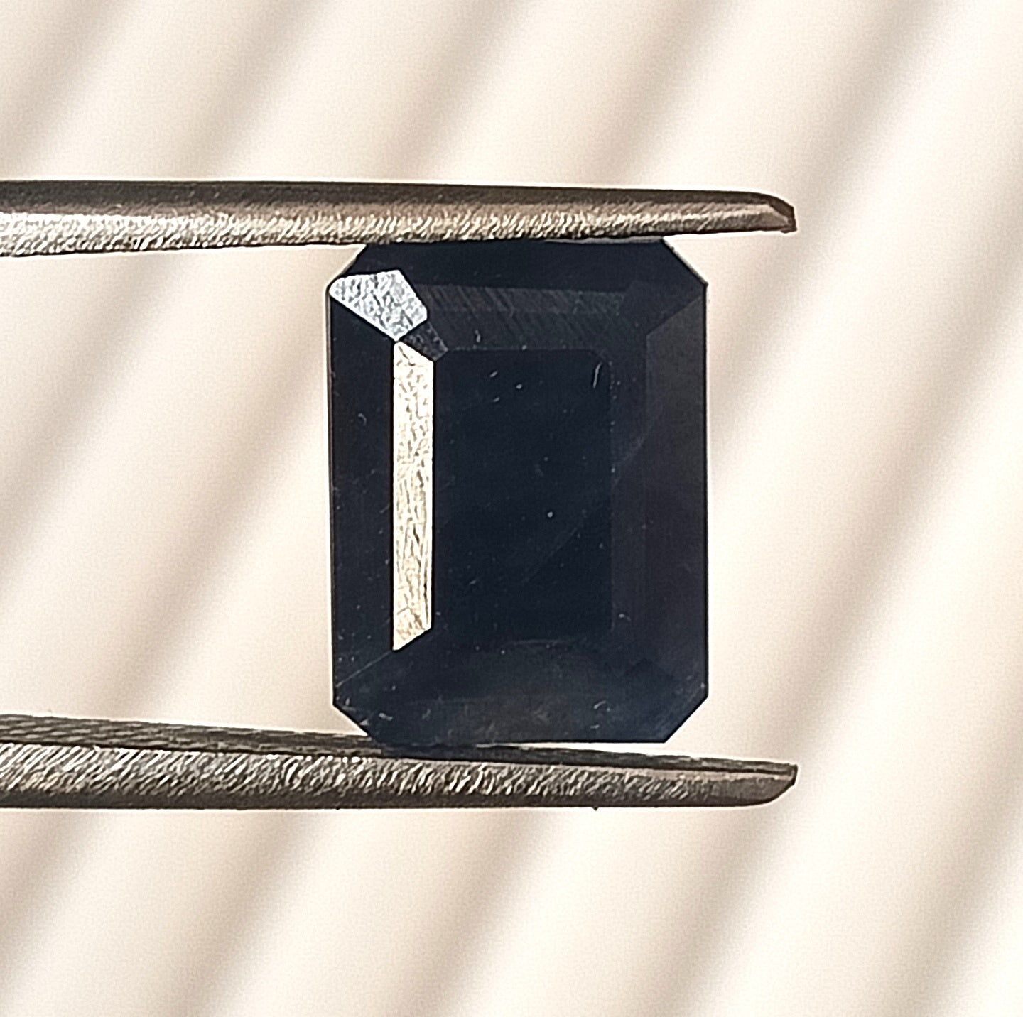 5.05 Carat 7.6X10X5.5 (WXLXB) Emerald Cut Natural Unheated Blue Sapphire