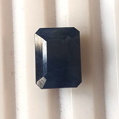 5.05 Carat 7.6X10X5.5 (WXLXB) Emerald Cut Natural Unheated Blue Sapphire