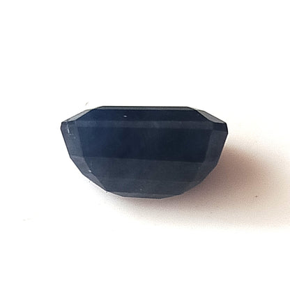 5.05 Carat 7.6X10X5.5 (WXLXB) Emerald Cut Natural Unheated Blue Sapphire