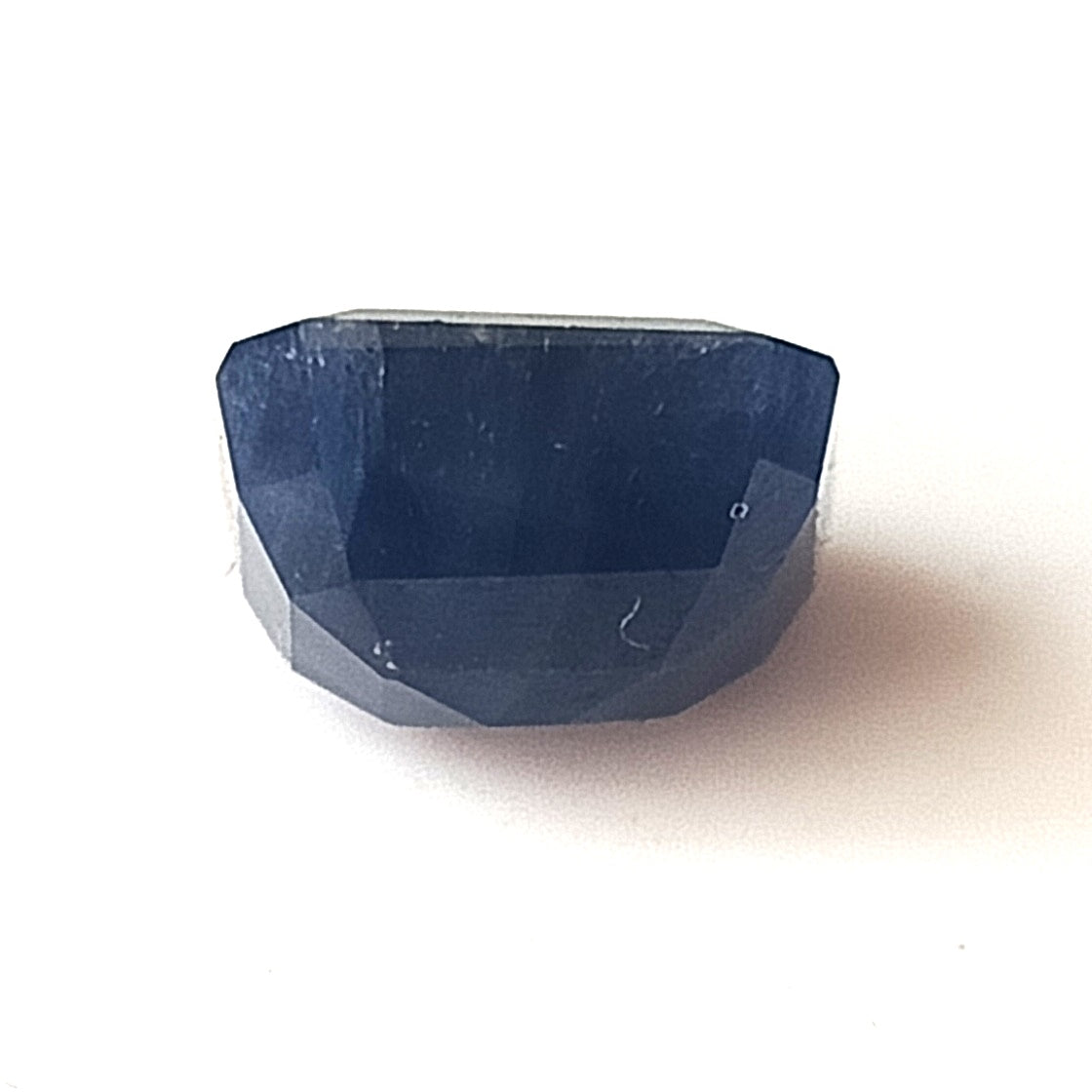 5.0 Carat 7.3X9.2X5.8 (WXLXB) Emerald Cut Natural Unheated Blue Sapphire