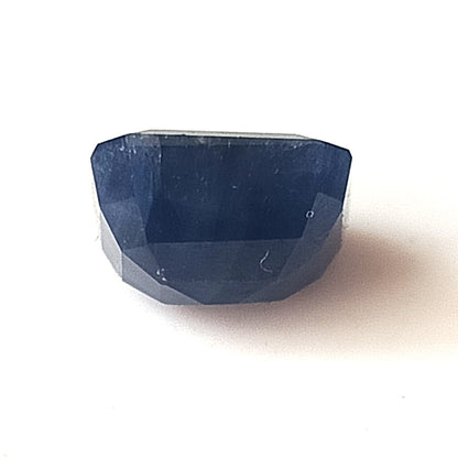 5.0 Carat 7.3X9.2X5.8 (WXLXB) Emerald Cut Natural Unheated Blue Sapphire