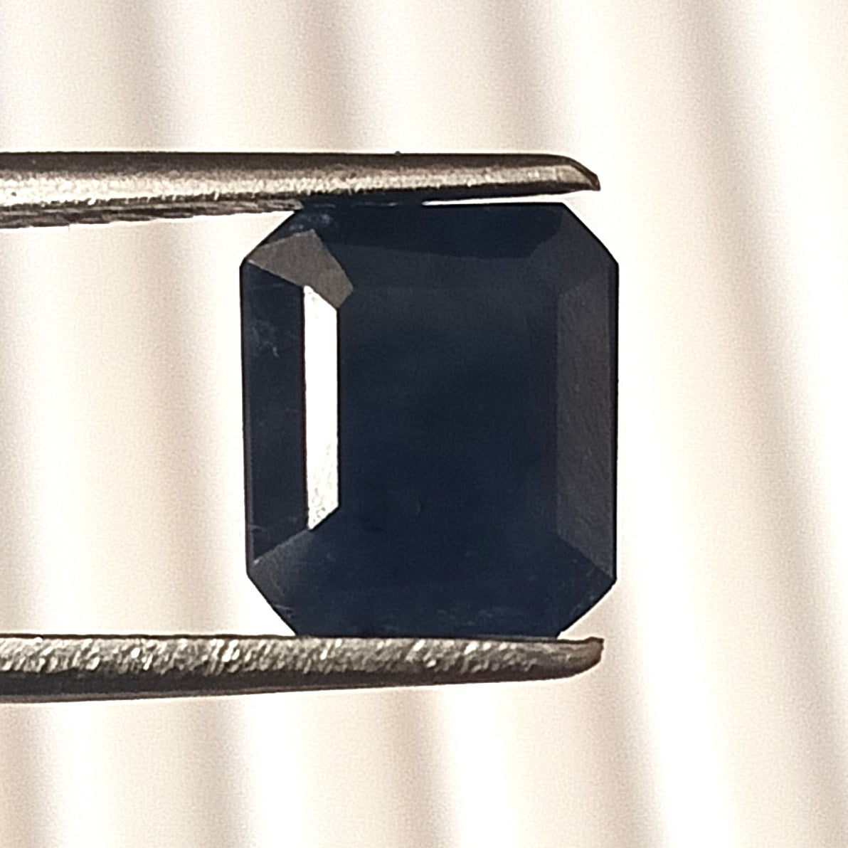 4.45 Carat 7.4X8.5X6.3 (WXLXB) Octagon Cut Natural Unheated Blue Sapphire