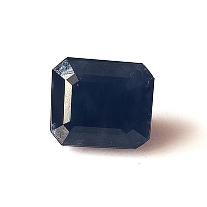 4.45 Carat 7.4X8.5X6.3 (WXLXB) Octagon Cut Natural Unheated Blue Sapphire