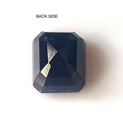 4.45 Carat 7.4X8.5X6.3 (WXLXB) Octagon Cut Natural Unheated Blue Sapphire