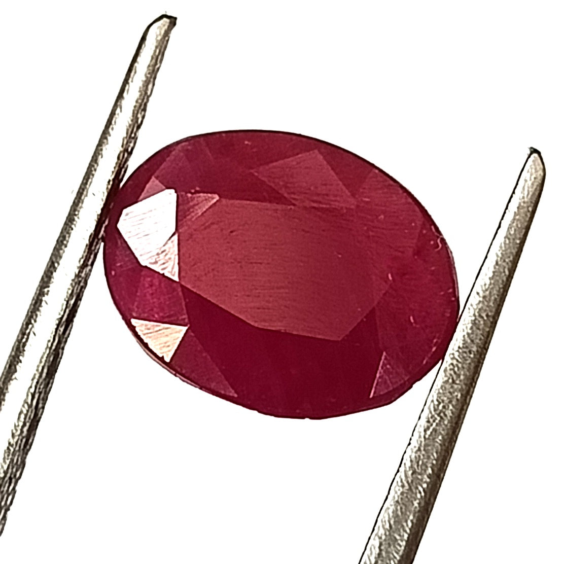 4.15 Carat 8X10X5.5 (WXLXD) Natural Oval Cut Mozambique Ruby