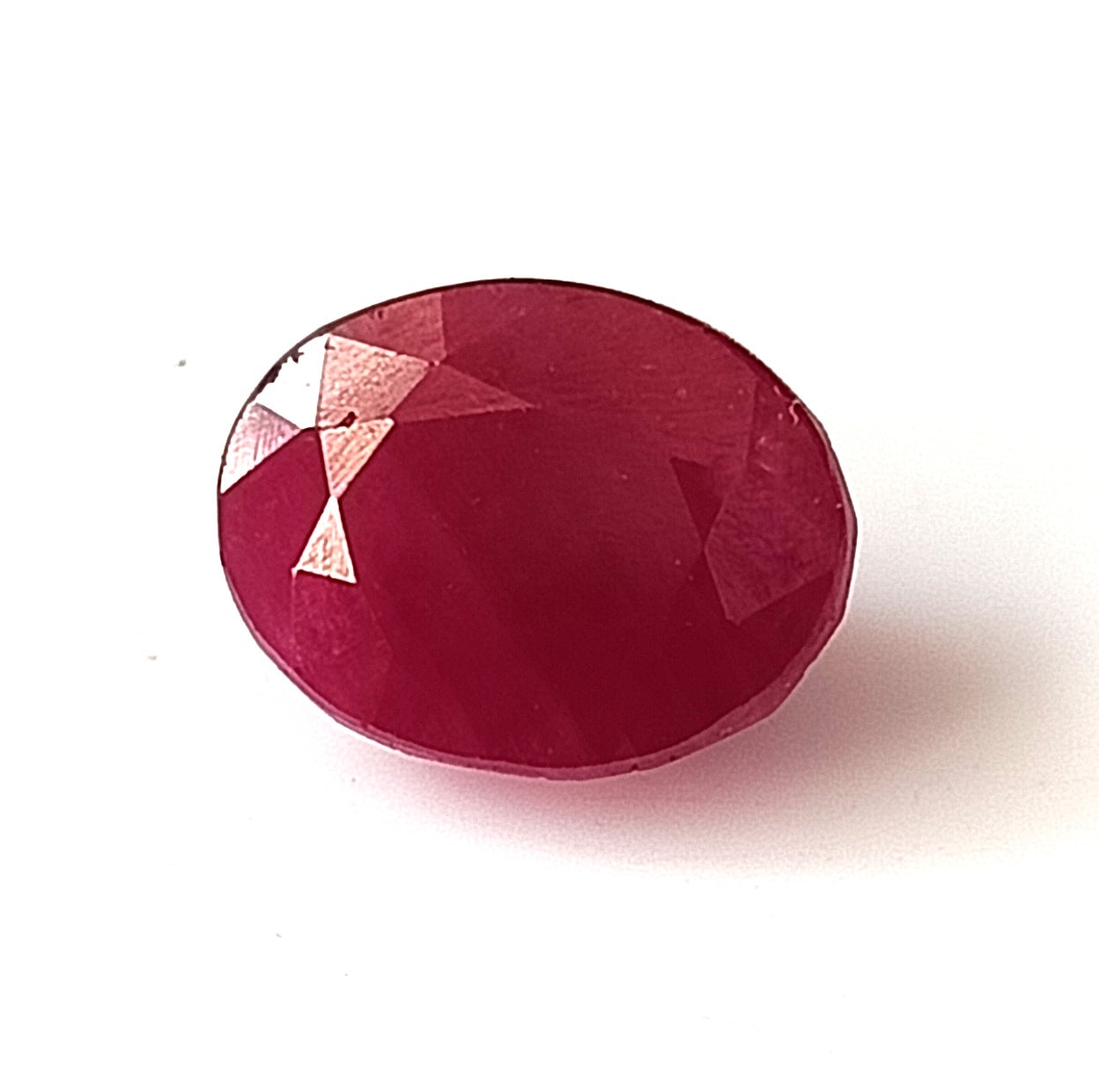 4.15 Carat 8X10X5.5 (WXLXD) Natural Oval Cut Mozambique Ruby