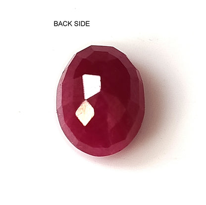 4.15 Carat 8X10X5.5 (WXLXD) Natural Oval Cut Mozambique Ruby