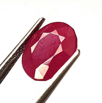 4.20 Carat 8X10X4.8 (WXLXD) Natural Oval Cut Mozambique Ruby