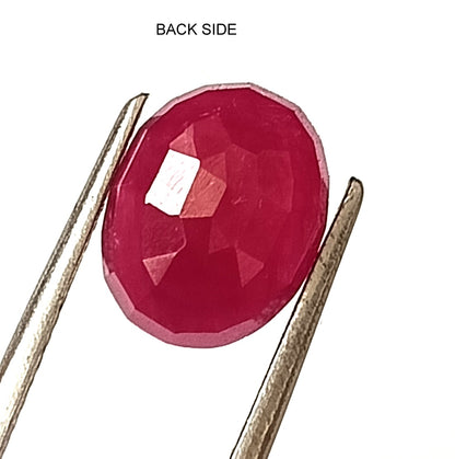 4.20 Carat 8X10X4.8 (WXLXD) Natural Oval Cut Mozambique Ruby