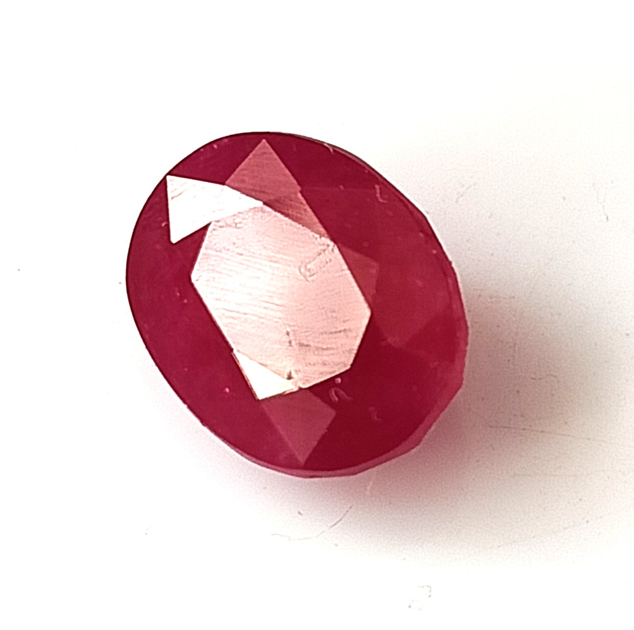 4.20 Carat 8X10X4.8 (WXLXD) Natural Oval Cut Mozambique Ruby