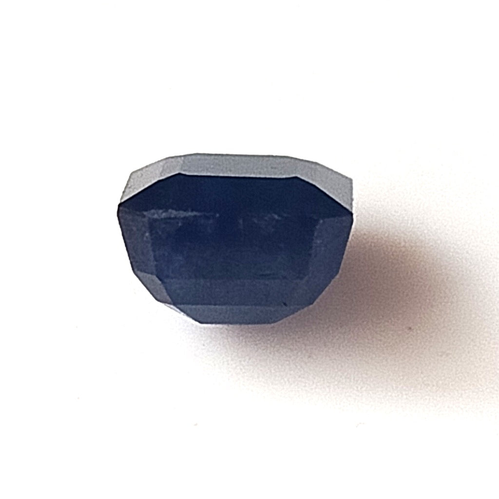 2.95 Carat 7X7X4.9 (WXLXB) Cushion Cut Natural Unheated Blue Sapphire
