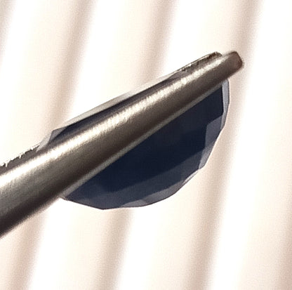 5.0 Carat 8.8x11.6x5.8 (WXLXB) Oval Cut  Natural Unheated Blue Sapphire