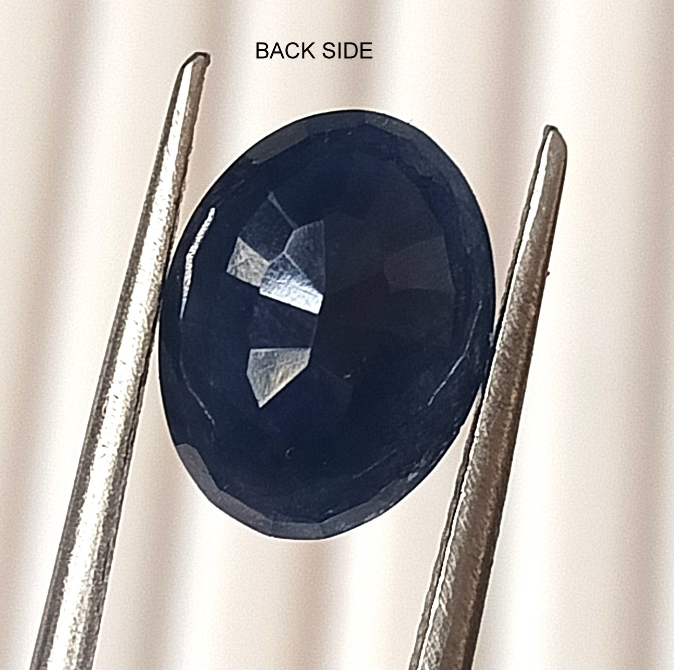 5.0 Carat 8.8x11.6x5.8 (WXLXB) Oval Cut  Natural Unheated Blue Sapphire
