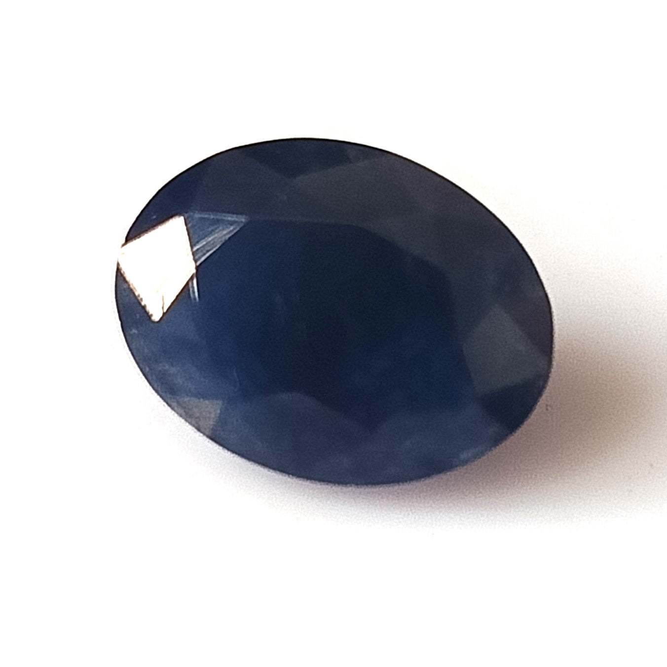 5.0 Carat 8.8x11.6x5.8 (WXLXB) Oval Cut  Natural Unheated Blue Sapphire