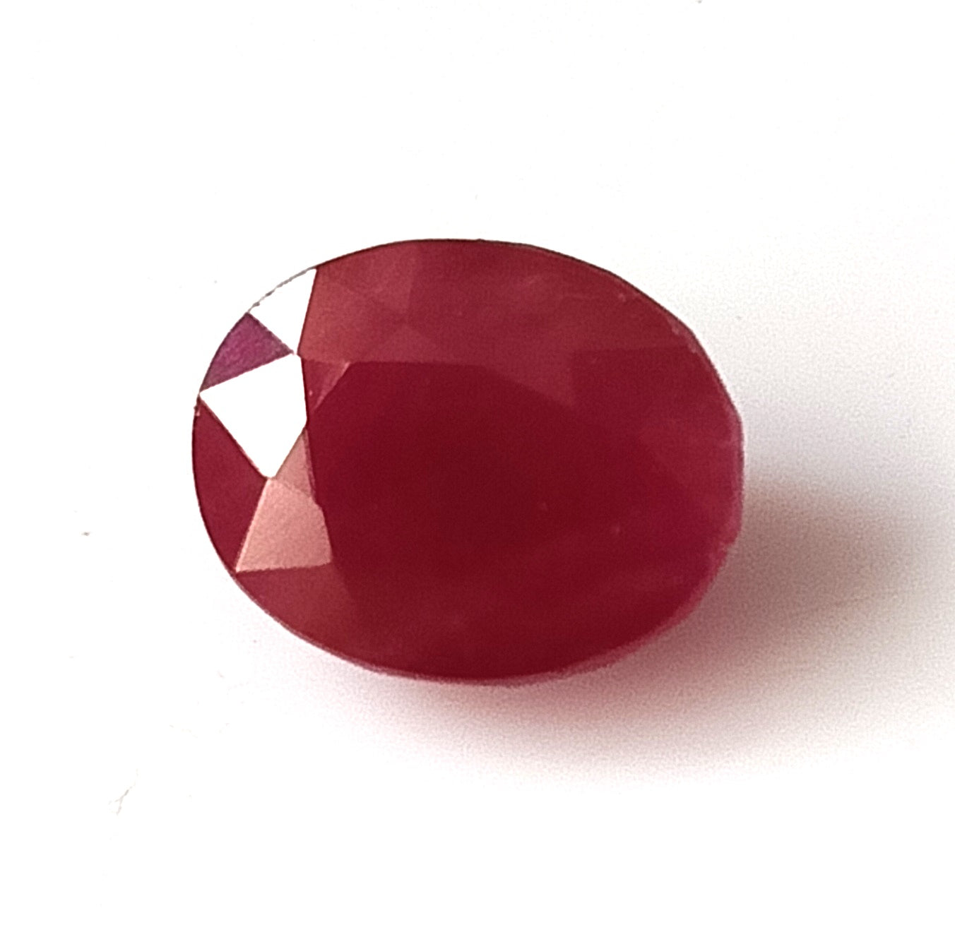 4.0 Carat 8X10X5 (WXLXD) Natural Oval Cut Mozambique Ruby