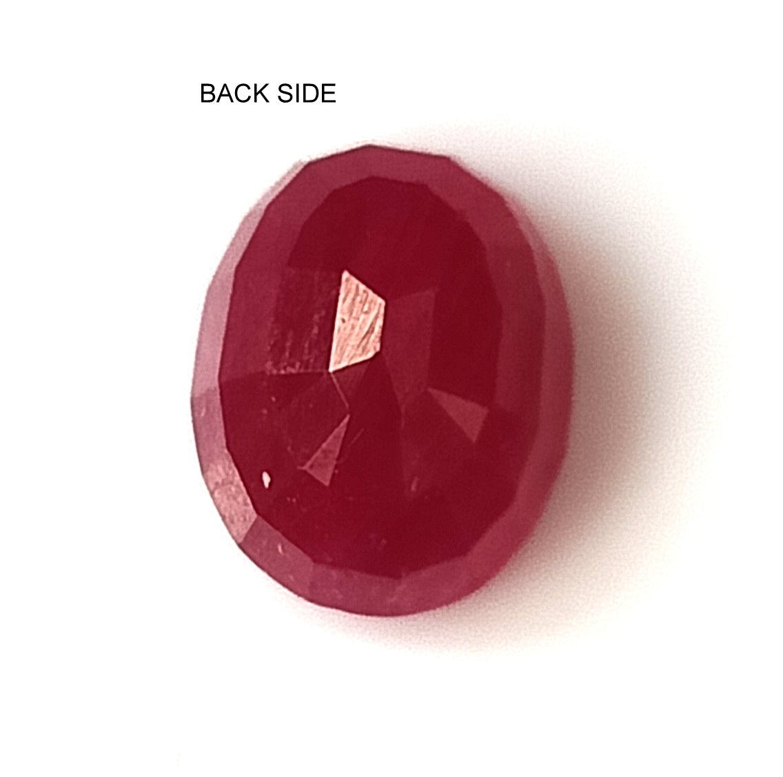 4.0 Carat 8X10X5 (WXLXD) Natural Oval Cut Mozambique Ruby