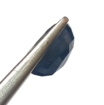 6.25 Carat 9X11X6 (WXLXB) Oval Cut Natural Unheated Blue Sapphire