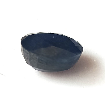 6.25 Carat 9X11X6 (WXLXB) Oval Cut Natural Unheated Blue Sapphire