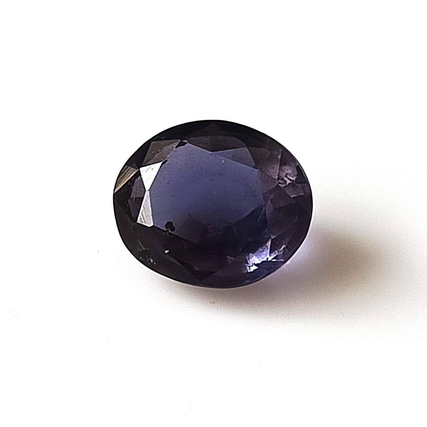 2.40 Carat 8X9.7X5 (WXLXD) Natural Faceted Oval Cut Iolite