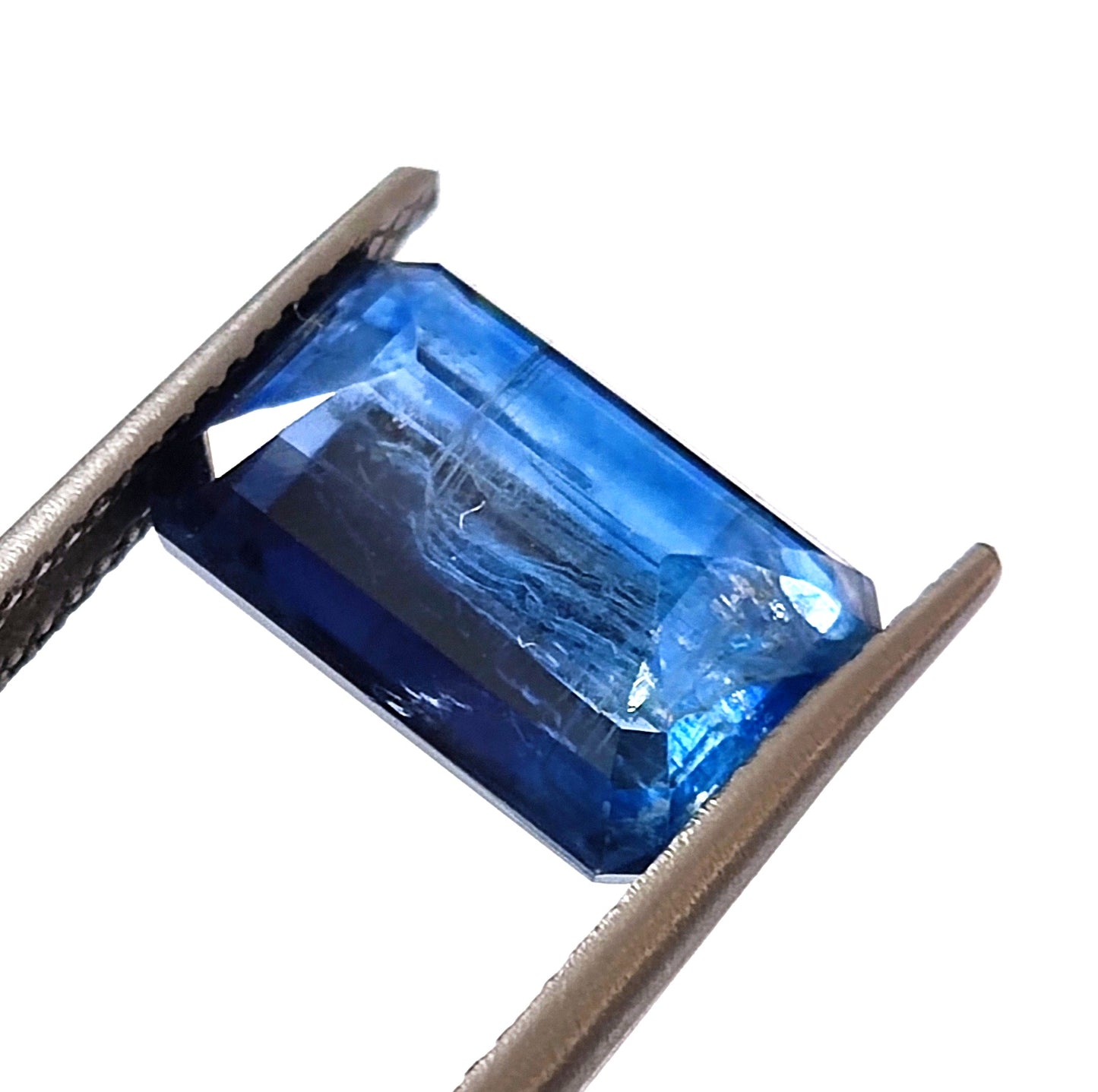 5.0 Carat 7.7X11.7X5 (WXLXB) Emerald Cut Natural Kyanite