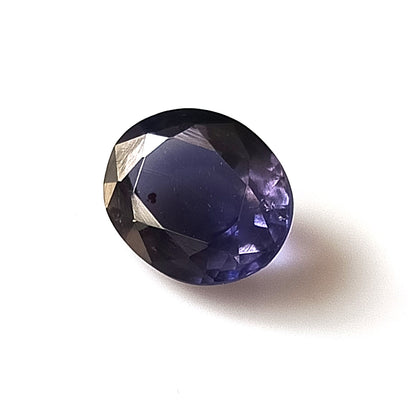 2.40 Carat 8X9.7X5 (WXLXD) Natural Faceted Oval Cut Iolite