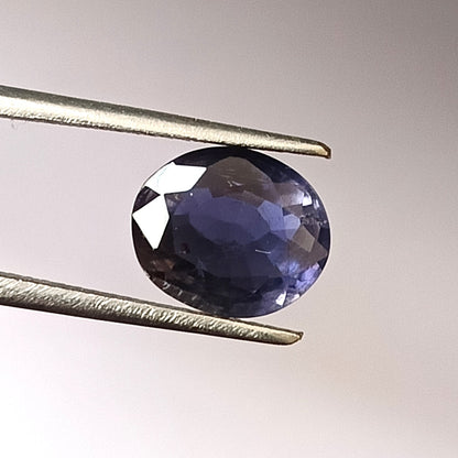 2.40 Carat 8X9.7X5 (WXLXD) Natural Faceted Oval Cut Iolite