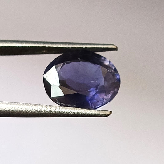 2.40 Carat 8X9.7X5 (WXLXD) Natural Faceted Oval Cut Iolite
