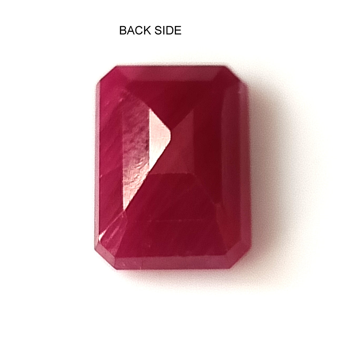 7.25 Carat 9.2X12.5X5.3 (WXLXD) Natural Emerald Cut Mozambique Ruby