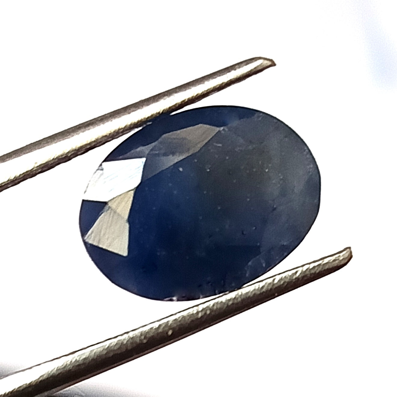 5.05 Carat 8X10.8X6 (WXLXB) Oval Cut Natural Unheated Blue Sapphire