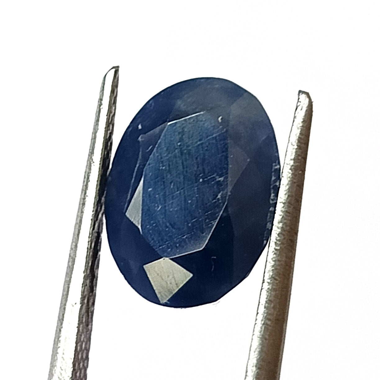 5.05 Carat 8X10.8X6 (WXLXB) Oval Cut Natural Unheated Blue Sapphire
