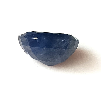 5.05 Carat 8X10.8X6 (WXLXB) Oval Cut Natural Unheated Blue Sapphire