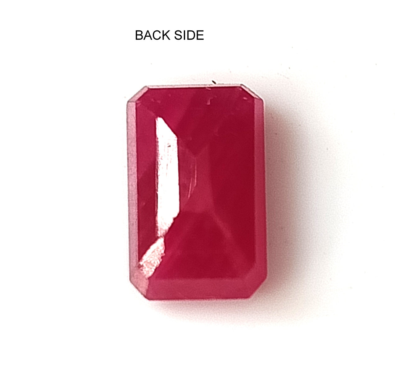 3.95 Carat 6.8X11X4.2 (WXLXD) Natural Emerald Cut Mozambique Ruby