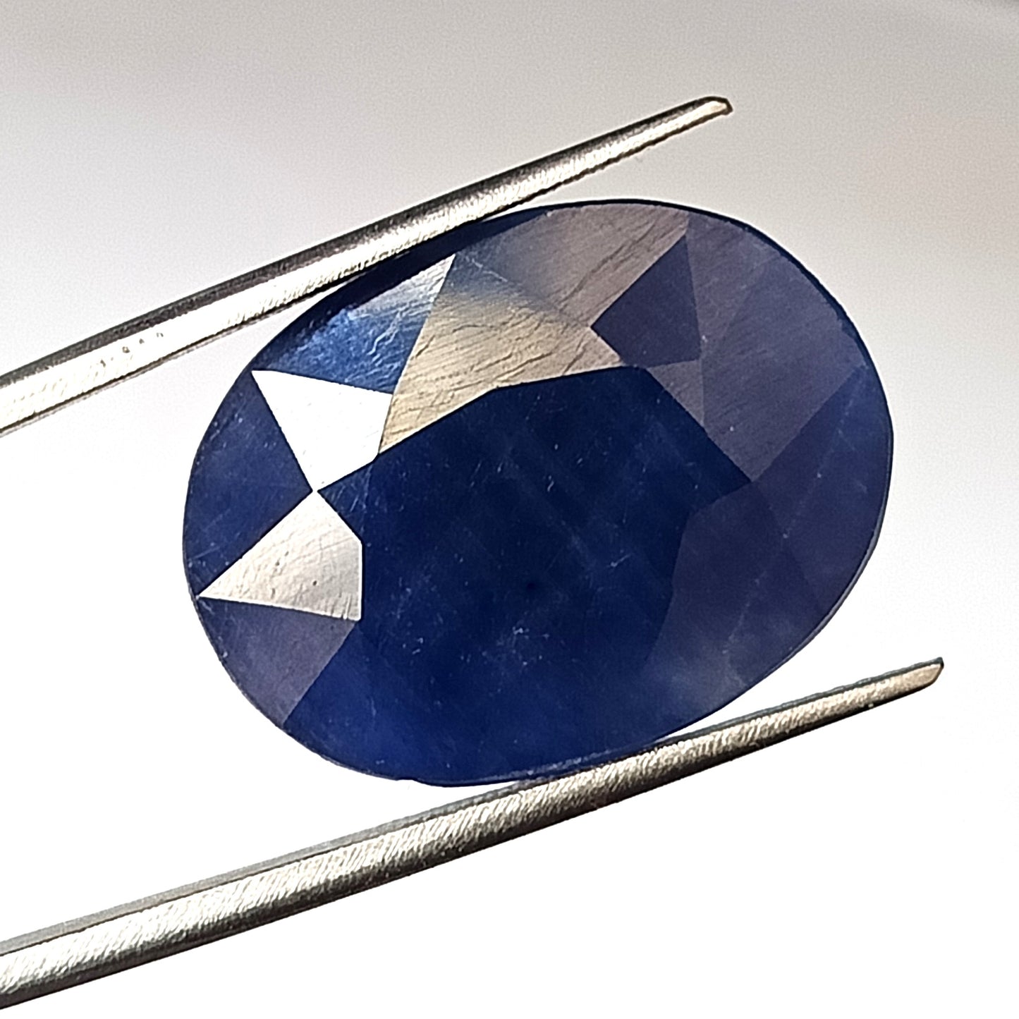 23.75 Carat 17X23X5.4 (WXLXB) Oval Cut Unheated Natural Blue Sapphire