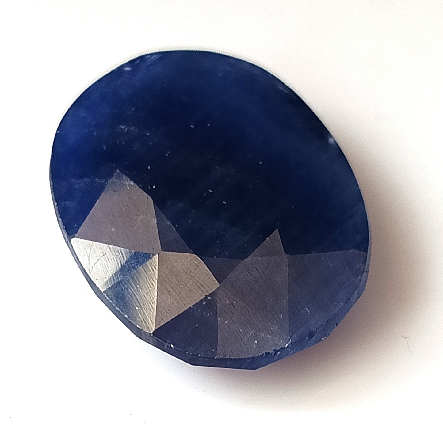 23.75 Carat 17X23X5.4 (WXLXB) Oval Cut Unheated Natural Blue Sapphire