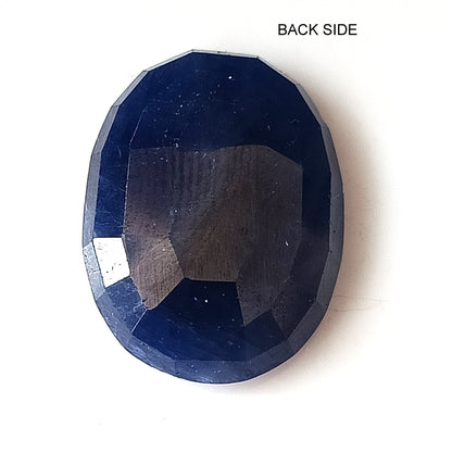 23.75 Carat 17X23X5.4 (WXLXB) Oval Cut Unheated Natural Blue Sapphire