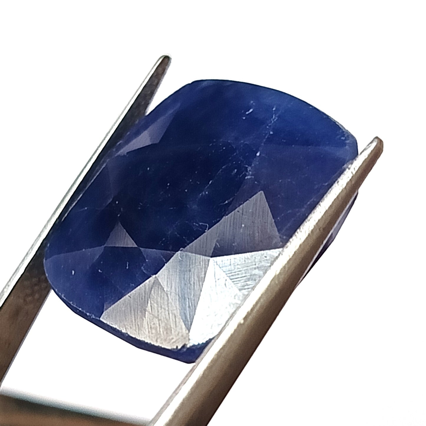 31.45 Carat 19.4X19.8X6.5 (WXLXB) Cushion Cut Natural Unheated Blue Sapphire