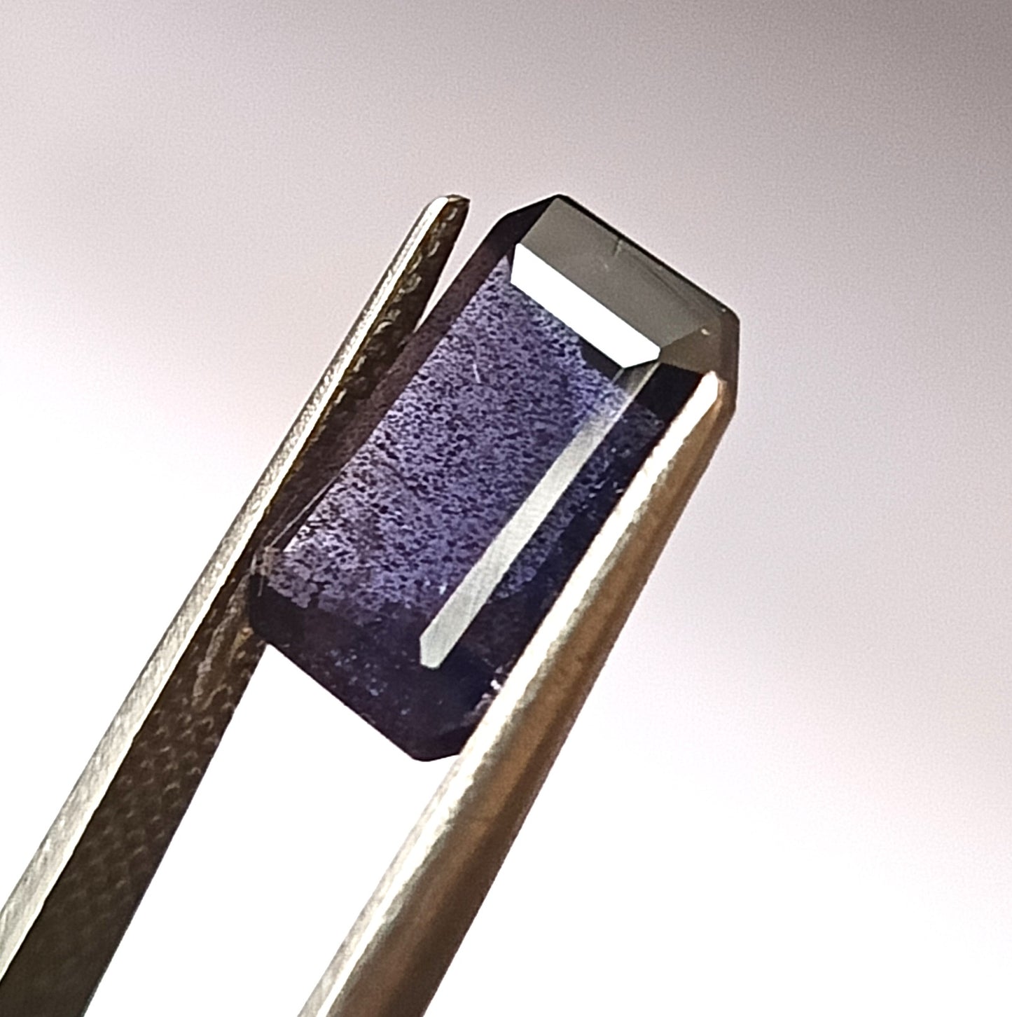 3.0 Carat 7.5X11.5X4.7 (WXLXD) Natural Faceted Emerald Cut Iolite