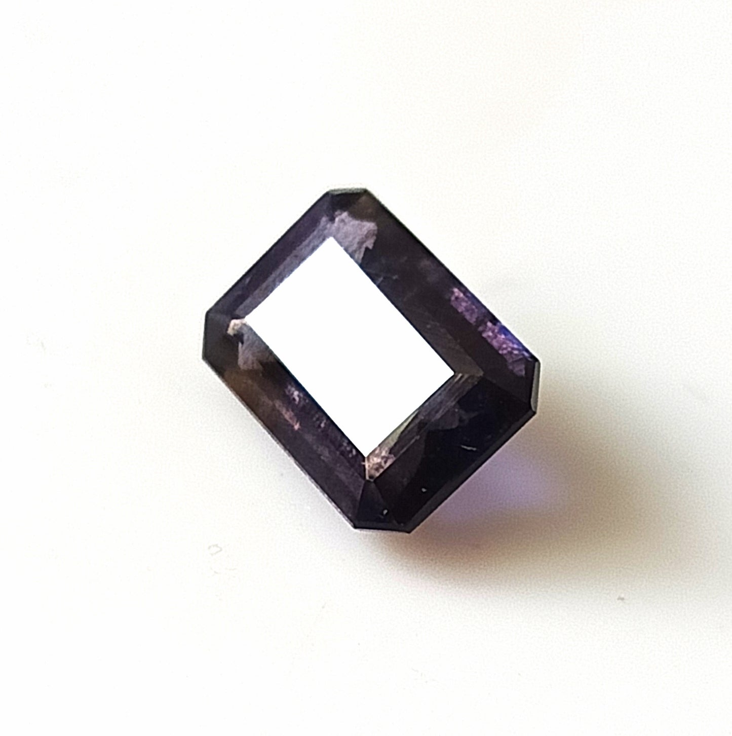 3.0 Carat 7.5X11.5X4.7 (WXLXD) Natural Faceted Emerald Cut Iolite