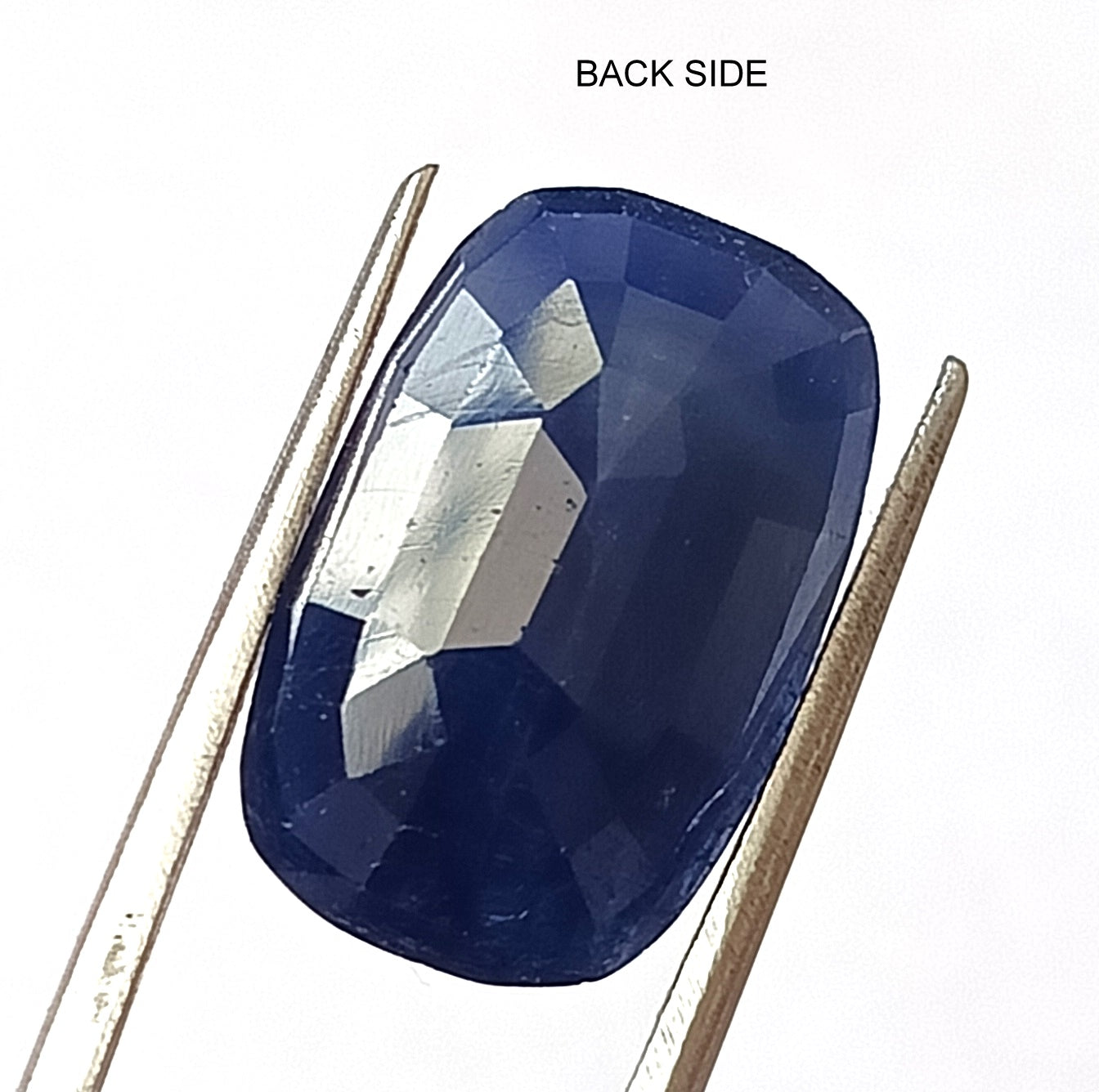 14 Carat 11.8X18.5X5.5 (WXLXB)  Elongated Cushion Cut Natural Unheated Blue Sapphire