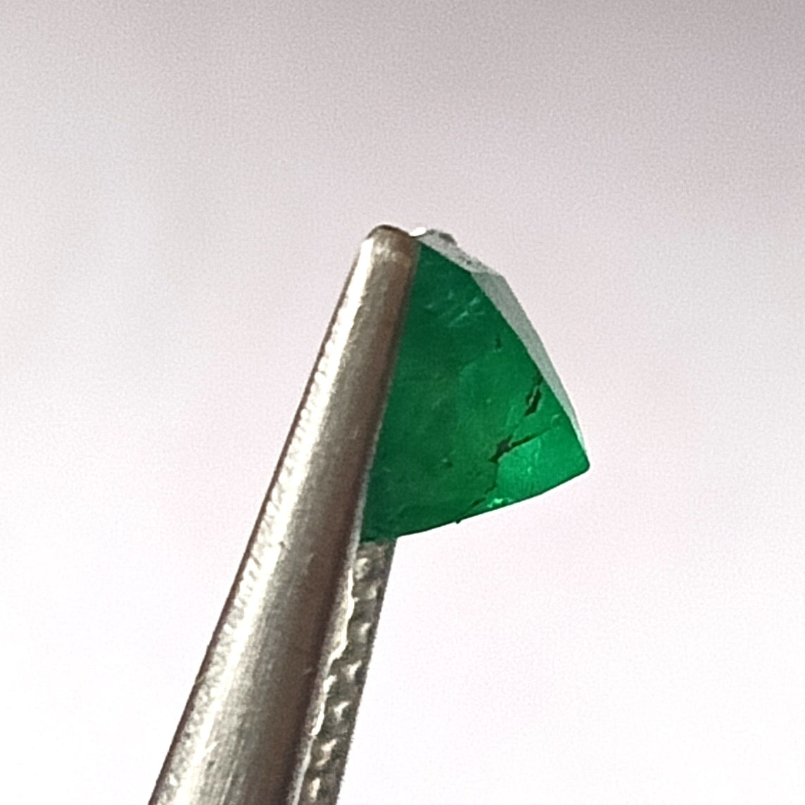 1.65 Carat 6X7X5.5 (WXLXD) Natural Emerald Cut Zambian Emerald