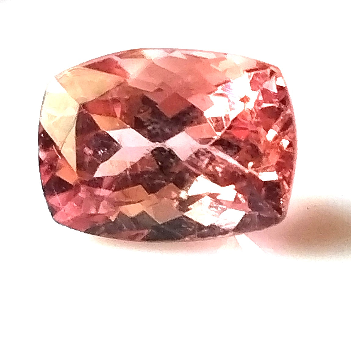 3.25 Carat 7x10x6.2 (WXLXD) Natural Elongated Cushion Cut Pink Colour Tourmaline Gemstone