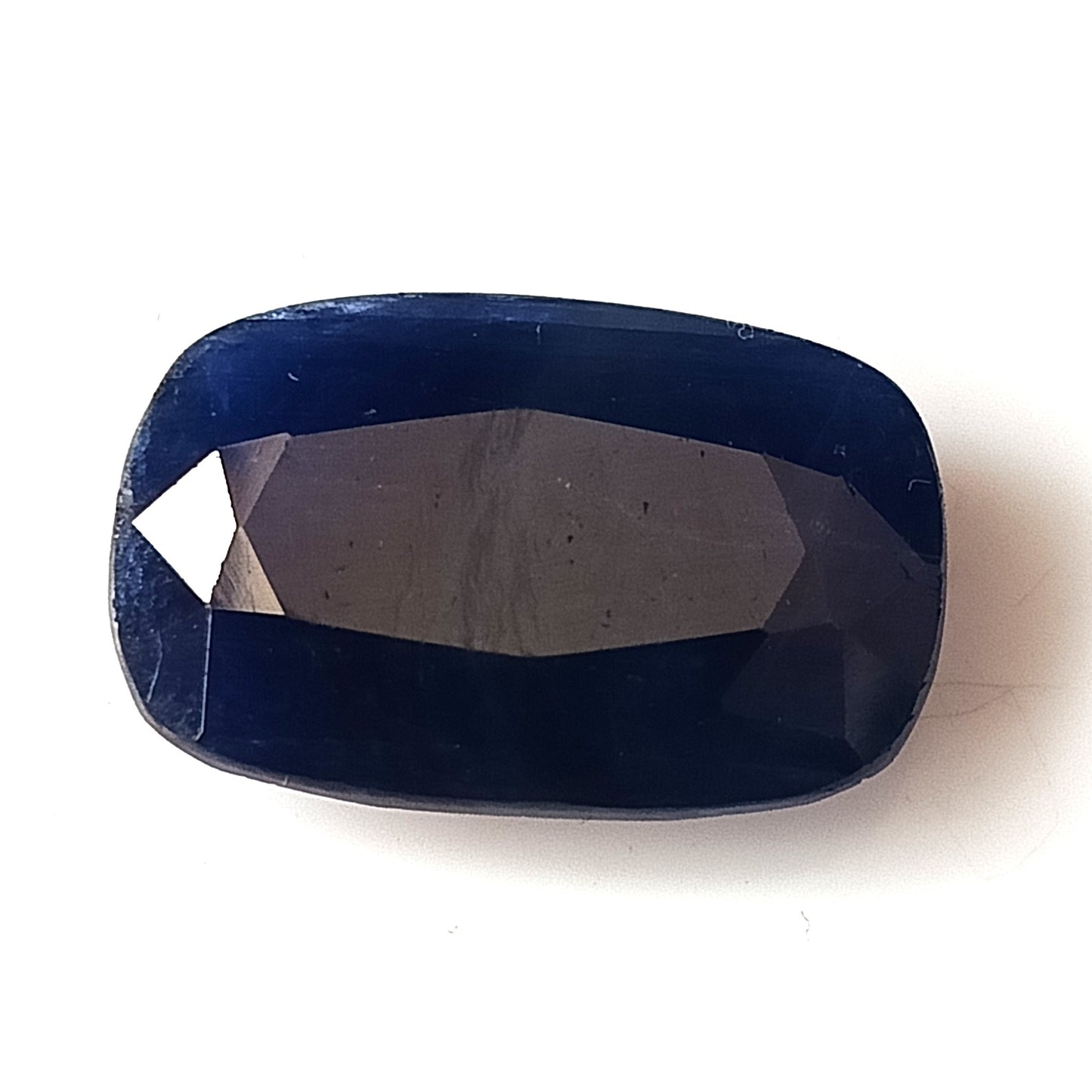 14 Carat 11.8X18.5X5.5 (WXLXB)  Elongated Cushion Cut Natural Unheated Blue Sapphire