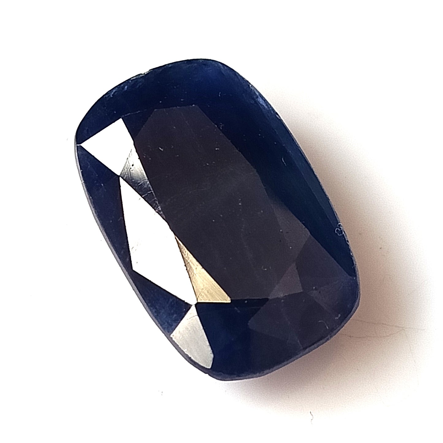 14 Carat 11.8X18.5X5.5 (WXLXB)  Elongated Cushion Cut Natural Unheated Blue Sapphire
