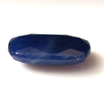 14 Carat 11.8X18.5X5.5 (WXLXB)  Elongated Cushion Cut Natural Unheated Blue Sapphire