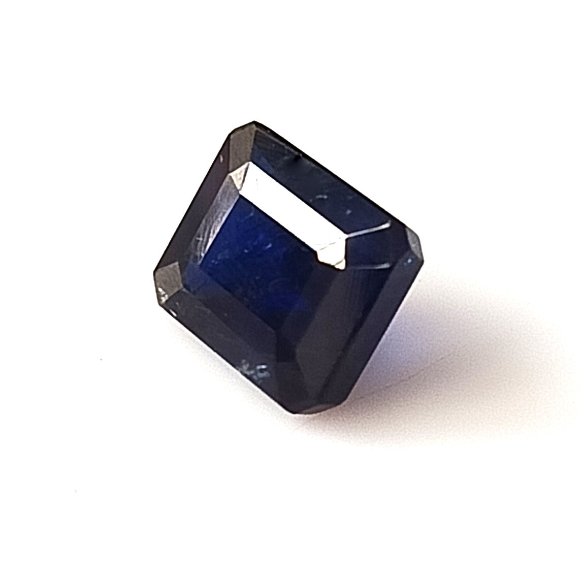 2.0 Carat 5.8X7X4.5 (WXLXD) Natural Unheated Australian Emerald Cut Blue Sapphire
