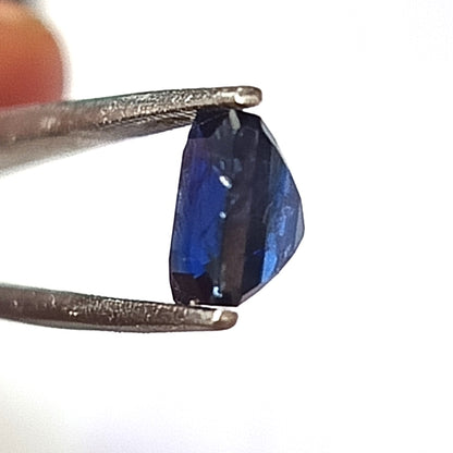 2.0 Carat 5.8X7X4.5 (WXLXD) Natural Unheated Australian Emerald Cut Blue Sapphire