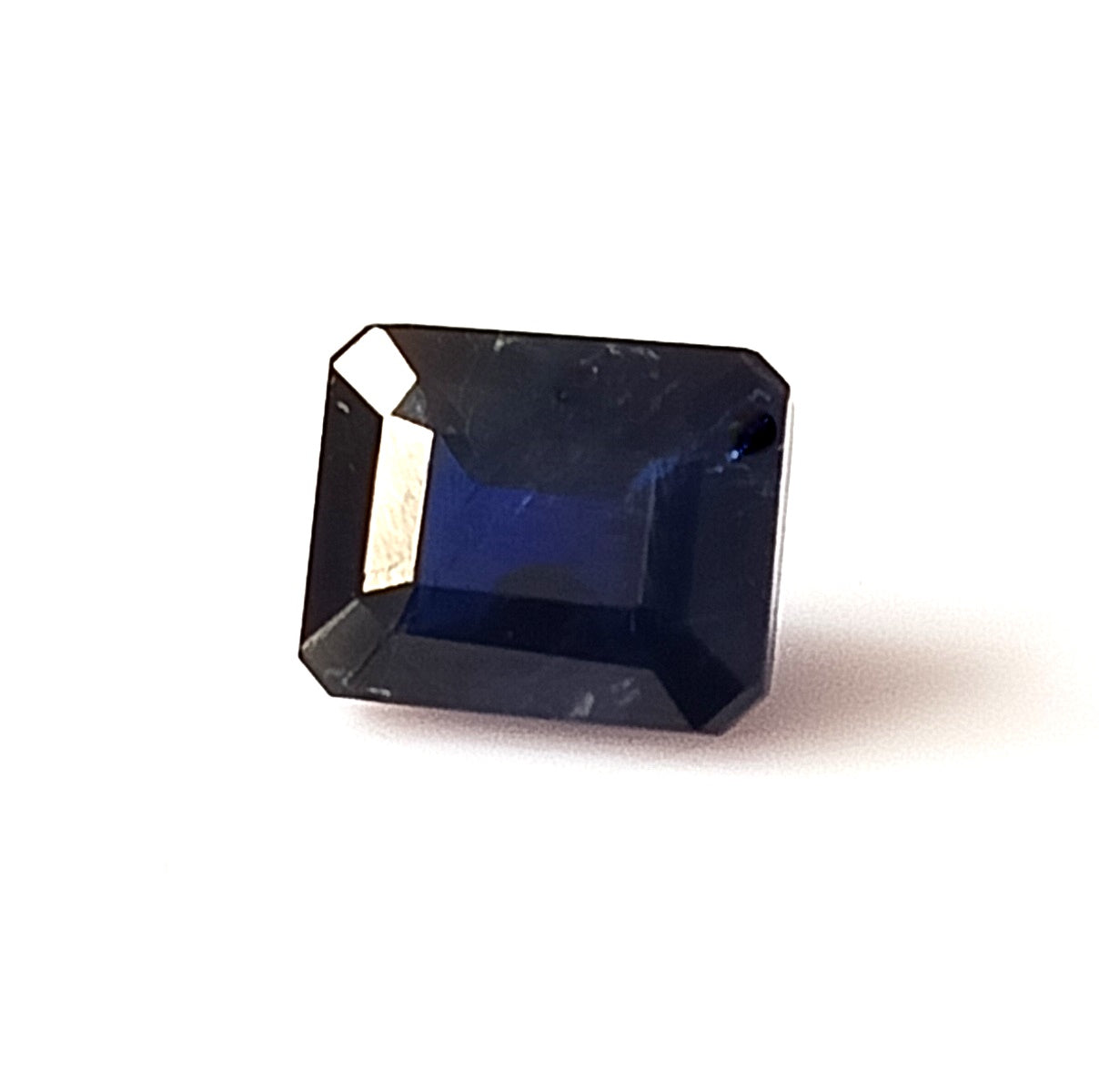 2.0 Carat 5.8X7X4.5 (WXLXD) Natural Unheated Australian Emerald Cut Blue Sapphire
